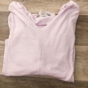 Pink light weight athleta pullover